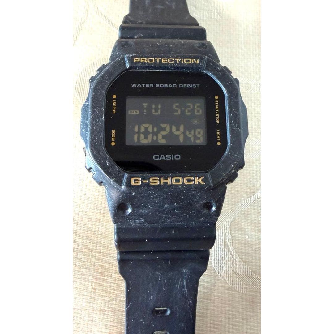CASIO G-SHOCK DW-5600ws Black/Gold