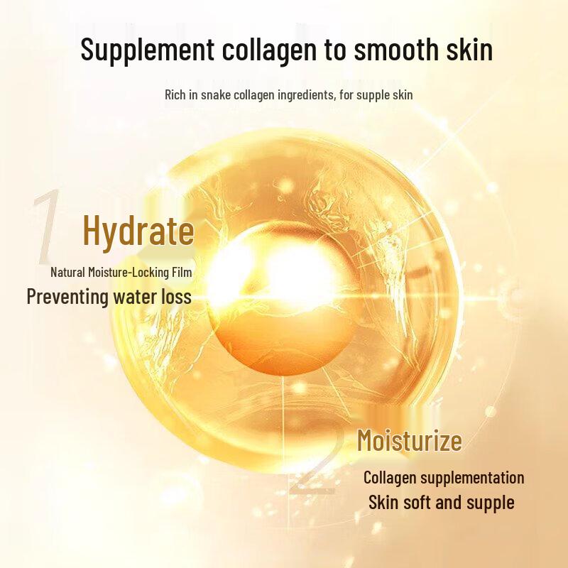 Longliqi Rose & Snake Collagen Moisturizing Body Lotion