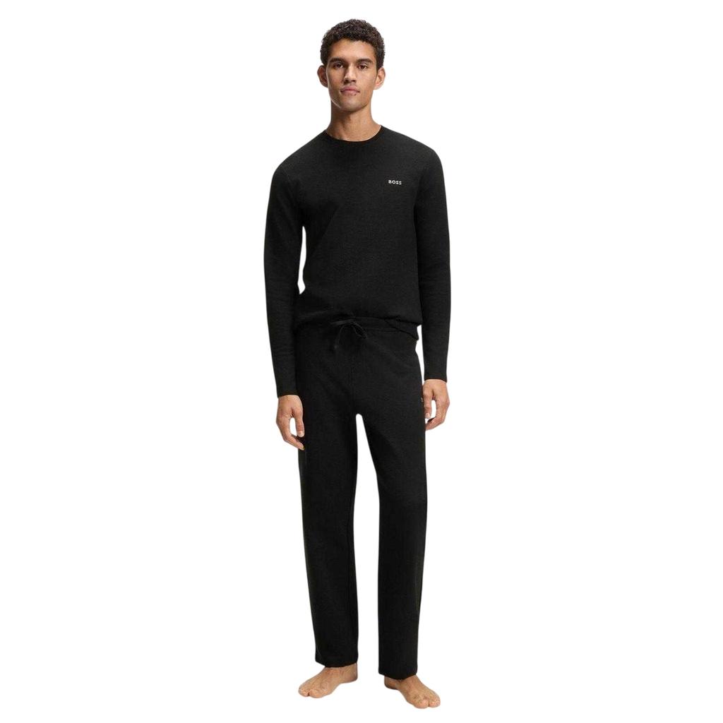 Hugo Mens Waffle Knit Long-Sleeved Shirt