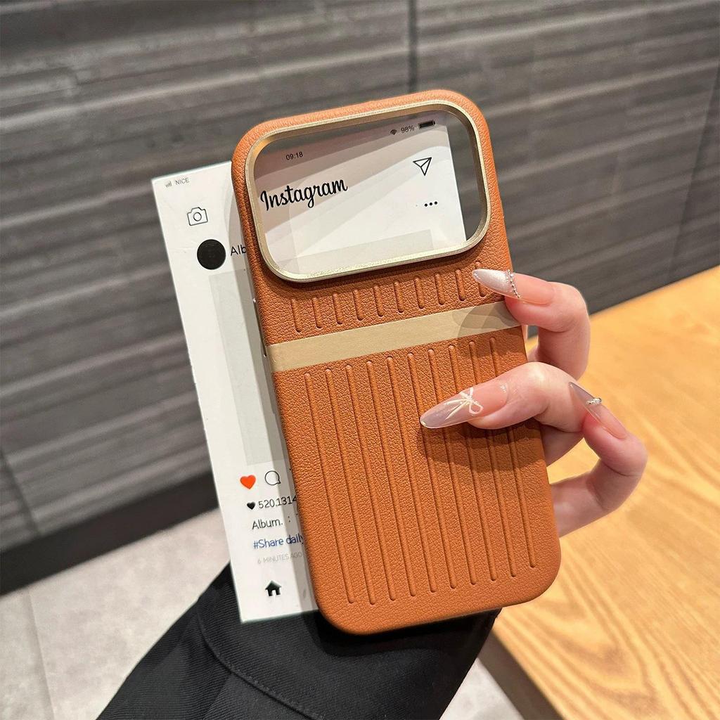 Luggage Magnetic Series Protective Case for iPhone 17 Pro Max with Apple 16 AI Button & Full Coverage