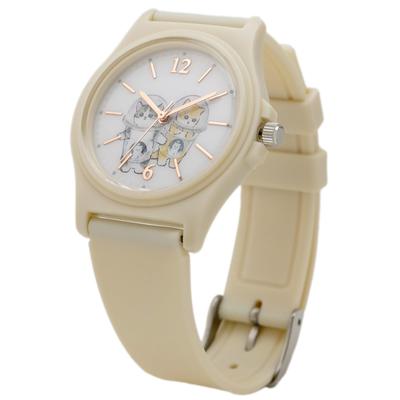 Watch Mofusand Cup Ivory Urethane Band [Fieldwork] MSD001-1 Women's