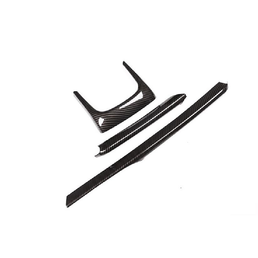 Car Center Armrest Box Decorative Strip Trim Cover Frame Fit For BMW X1 F48  X2 F47 2018- Auto Interior