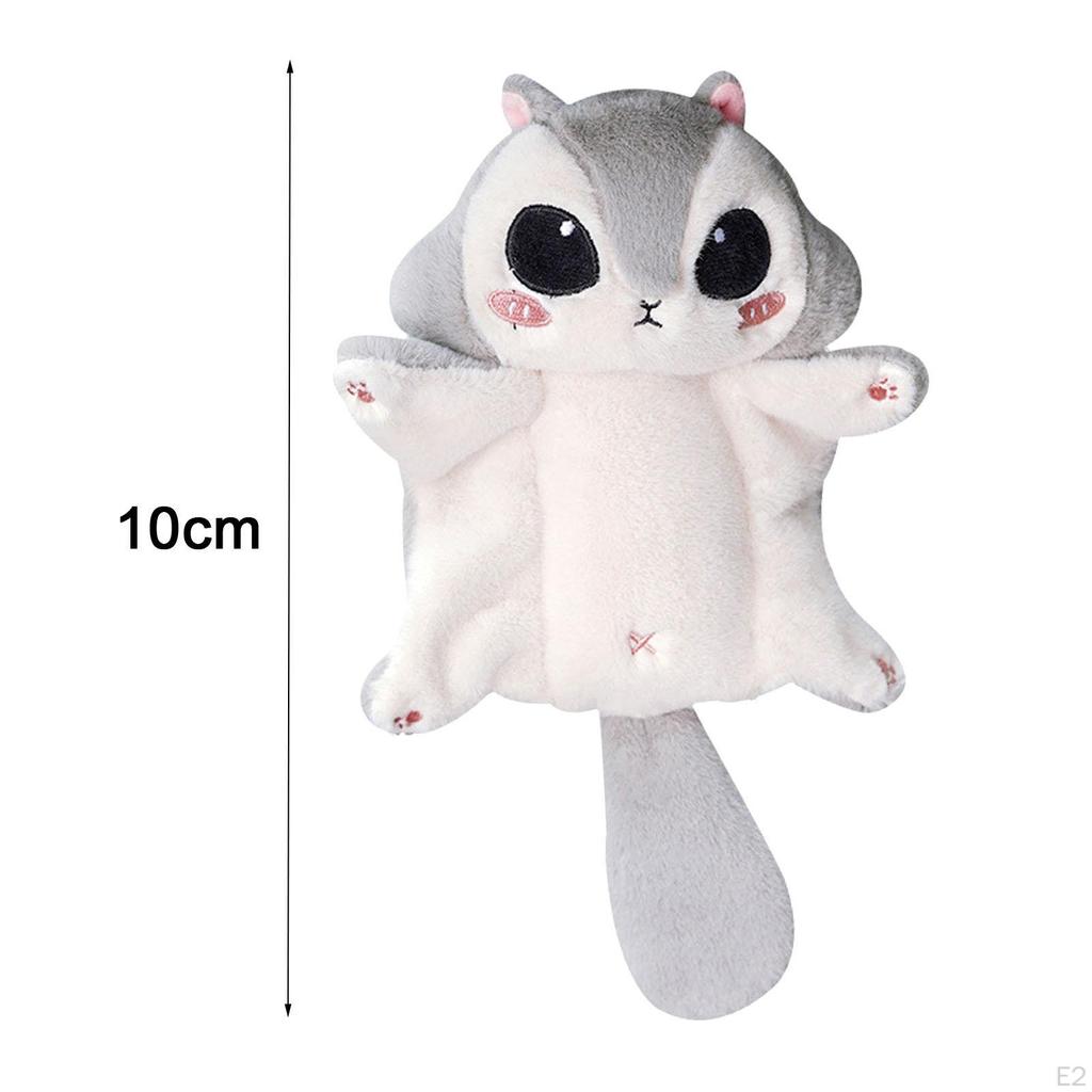Jucărie adorabilă de pluș cu breloc veveriță pentru copii și adulți