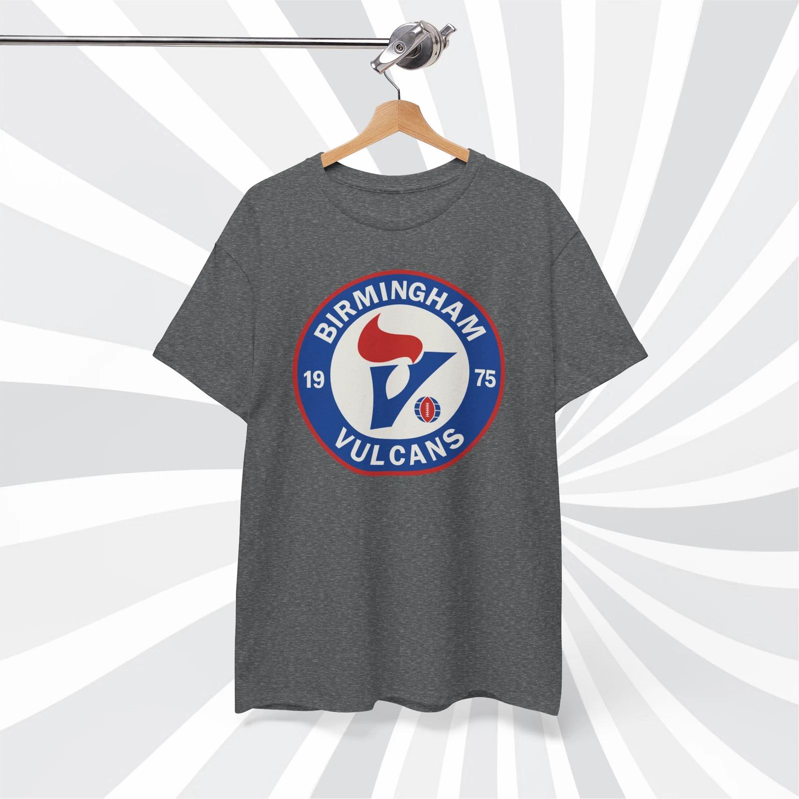 

Birmingham Vulcans 1975 WFL Vintage Football Circle T shirt 4XL