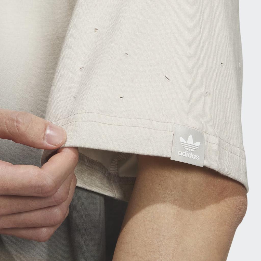 adidas x Song For The Mute Short-Sleeve Shirt Beige/Orange Unisex Tops Multi-Color IU3296