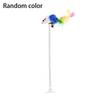1/5PC Suction Cup Spring Mouse Cartoon Pet Cat Toy Stick Feather Rod Mouse Toy with Mini Bell Cat Catcher Teaser Interactive Cat