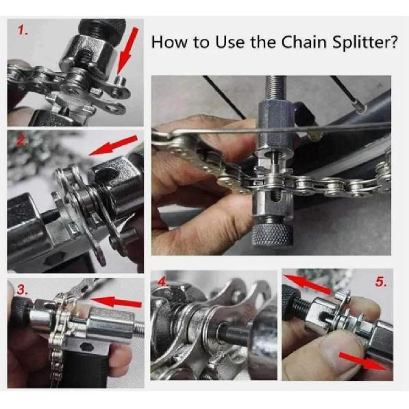 Bicycle Repair Tool Kits MTB Road Bikes Maintenance Tools Bracket Chain Breaker Flywheel Remover Cutter Crank Puller Bike Wrench