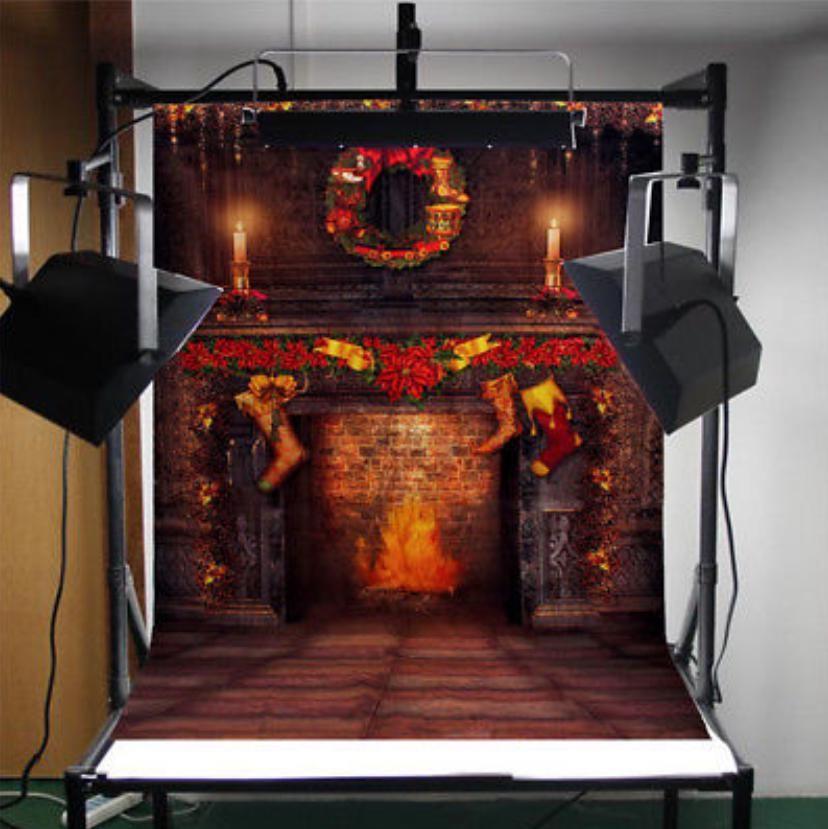 Christmas Theme Photography Backdrop For Kids Studio Portrait Creative Photo Prop