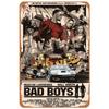 Old Film Poster Painting Training Day Bad Boys Mad Max Tin Sign Shabby Decoration Metal Plate Home Room Wall Plaques Sign Decor