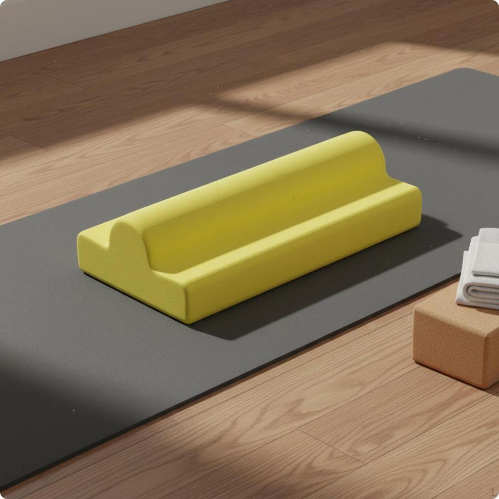 Schaumstoff Fußstrecker Beinsehnen Dehnung Fußgewölbe Zehen Trainingsbrett für Heim-Fitnessstudio Schwarz 30016045mm