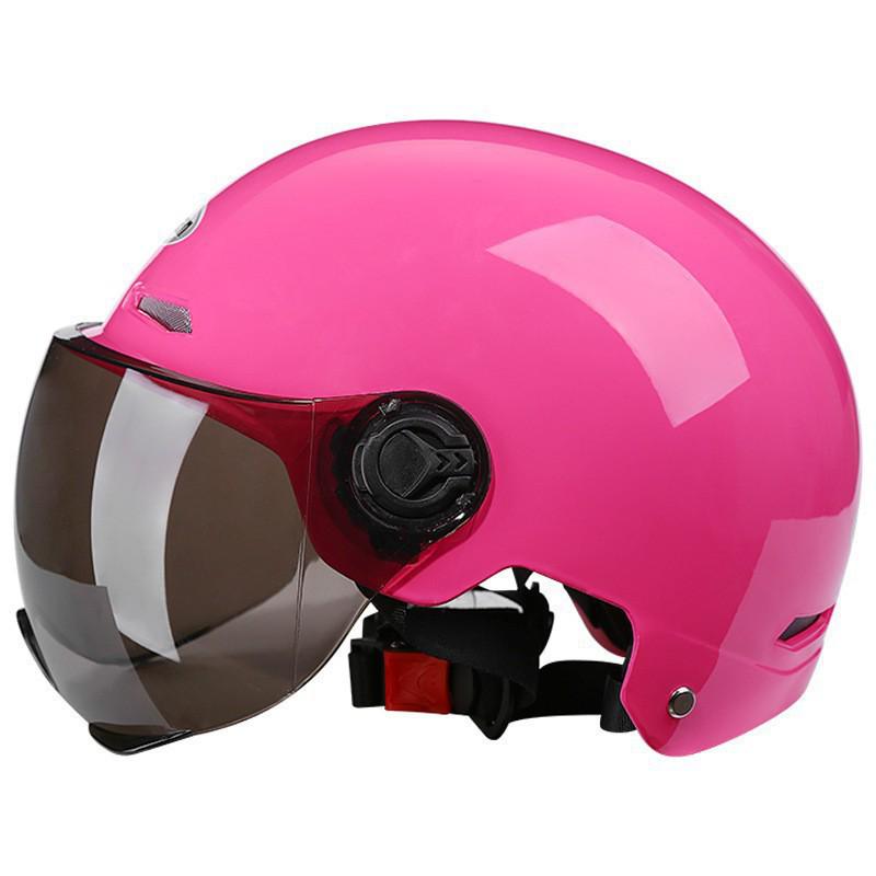Universal Electric Vehicle Half Helmet for Men & Women - All-Season, Enterprise Standard, Free Home Shipping