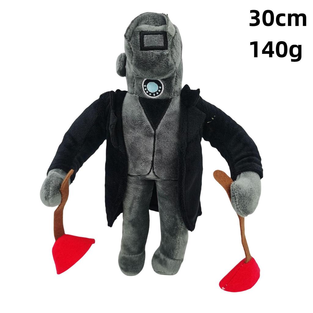 Skibidi Toilet Plush Toy - Cross-Border Adventure with Titan Speaker and Monitor Men