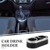 Cabilock Car Cup Holder Dual Bottle Rack Car Cup Stand