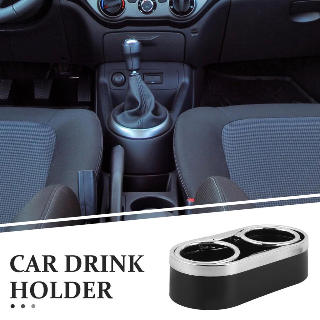 Cabilock Car Cup Holder Dual Bottle Rack Car Cup Stand