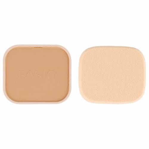 FASIO Powerful Stay Moist Foundation 415 Slightly Dark Natural Skin Color Refill 10g