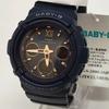 Used New CASIO BABY-G Solar Radio Watch BGA-2800-2AJF Casio Ana-Digi Radio Solar Navy Watch