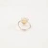 Natural Yellow Cat's Eye Gemstone 925 Sterling Silver Jewelry Handcrafted Ring RR-67-33