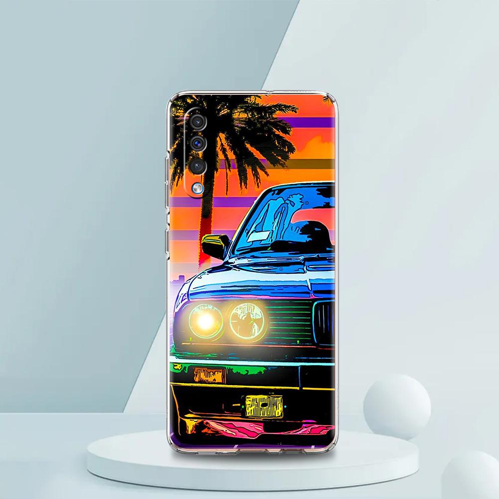 Japan JDM Sports Cars Phone Case For Samsung A16 A14 A12 A22 A32 5G A34 A42 A52 A54 A50 A70 A30 A40 A20E A02S A04S A06 Cover