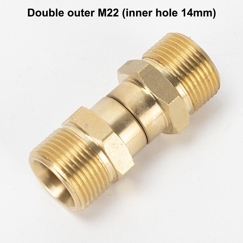 High Pressure Car Wash Water Gun For K Series Cleaning Hose Quick Connector 360° Rotating Anti Winding Accessories Tool