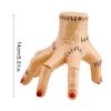 Horror Movie Themed Electric Crawling Hand With LED Lights Scary Noises And Sensor Triggered Movement Halloween Decoration
