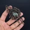 Amazonit Anhänger, 999 Kupferdraht gewickelter Anhänger Handgefertigter Edelsteinschmuck, Geschenke für Ehefrau Brandneuer Anhänger