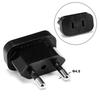 EU-Steckeradapter China CN Amerika US nach EU Euro Europäisch Russland Spanien Korea KR Reiseadapter 2-Pin AC-Wandler Steckdosen Buchse