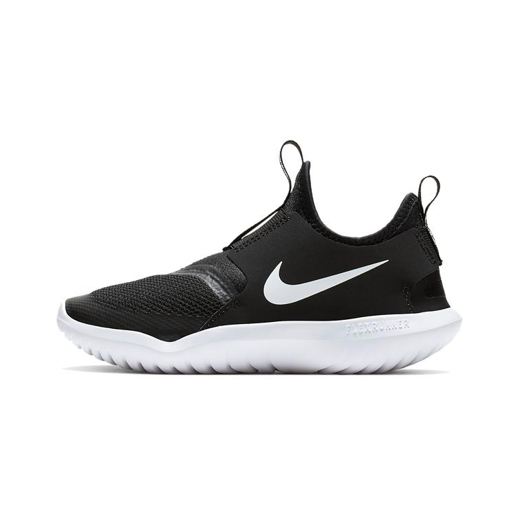 

Nike Flex Runner Sports Abrasion Resistant Low top Kids Running Shoes Black Children Aged 3 7 Years Old AT4663-001 28