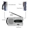 Portable AM FM Radio Battery Powered Mini Vintage Radio Receiver with Antenna Easy To Use Dual Band Radio for Indoor Outdoor