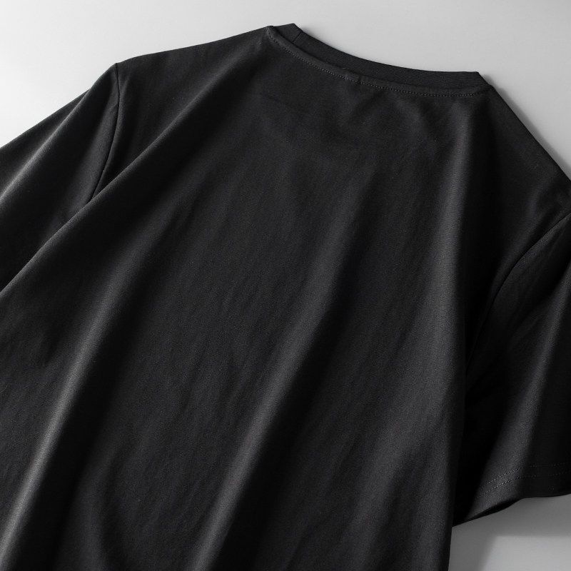 First-Line Big Brand Cut Label T-Shirt Men's Short Sleeve Tail Single Pure Cotton round Neck Export Export Original Single Half Sleeve Tops T-shirt