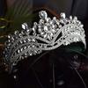Luxurious Bride's Headwear Wedding Dress  Crown  Super Fairy Like Birthday  Photo Studio  Photo Shoot  Female Tile Shaped Hair Accessory