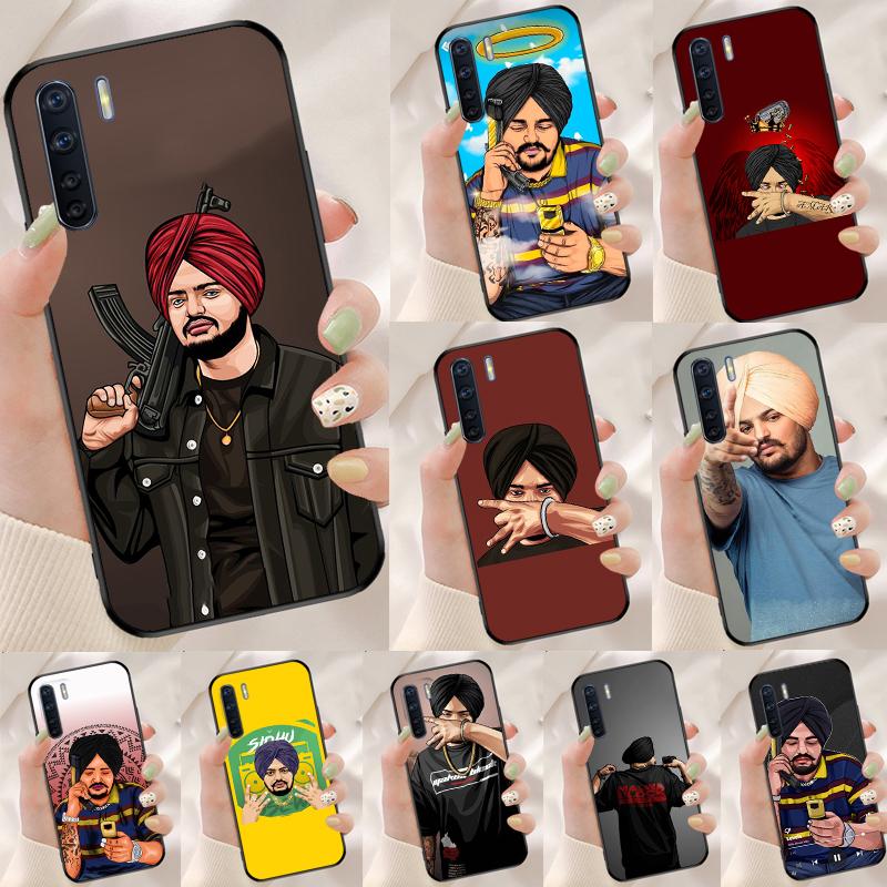 Sidhu Moosewala Case For Oppo A78 A98 A79 A18 A38 A58 A40 A60 A80 A16 A76 A96 A15 A74 A94 A54 A17 A77 Cover