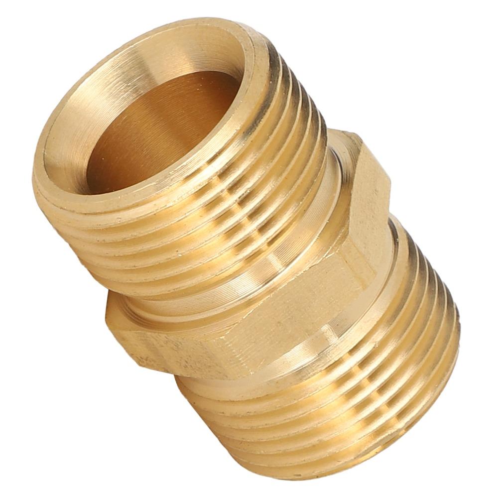 2pcs M22 Metric Thread Pressure Washer Adapter  Pressure Washer Hose Extension