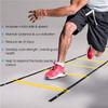 Yellow Agility Training Obstacle Rope Adjustable Feet Speed Sport Agility Training Ladder