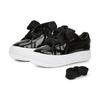 (WMNS) PUMA Suede Mayu Heart Patent 'Black White' Women's 385967-02