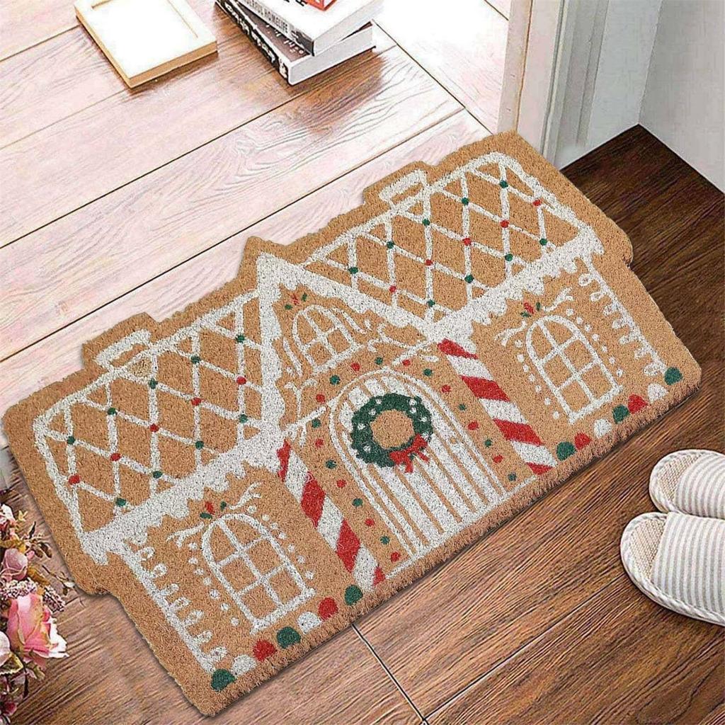 Christmas Rugs,Funny Photo Prop Floor Carpets,Gorgeous Area Rugs,Winter Holiday Welcome Rugs For Indoor Living Room Bedroom Bath Entrance Do