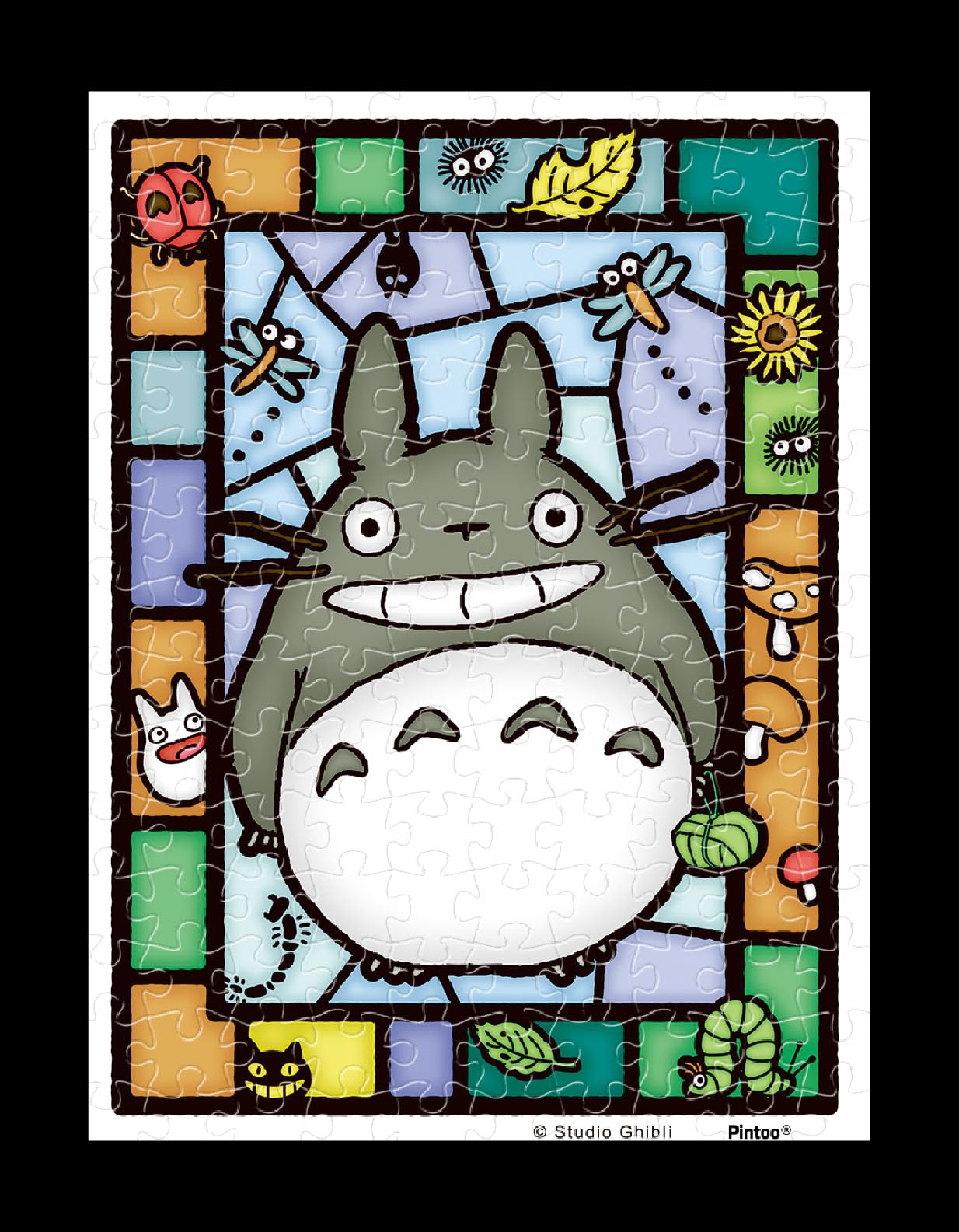 

Mame Puzzle Clear Jigsaw Puzzle My Neighbor Totoro with Totoro 150 Pieces (MA-C09)
