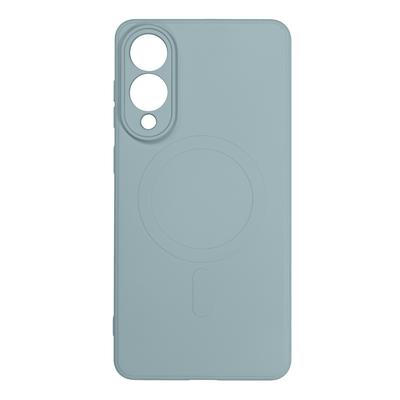Etui Pokrowiec Na Samsung Galaxy S25 Edge MagSafe Liquid Silicone Case - Jasnoniebieskie