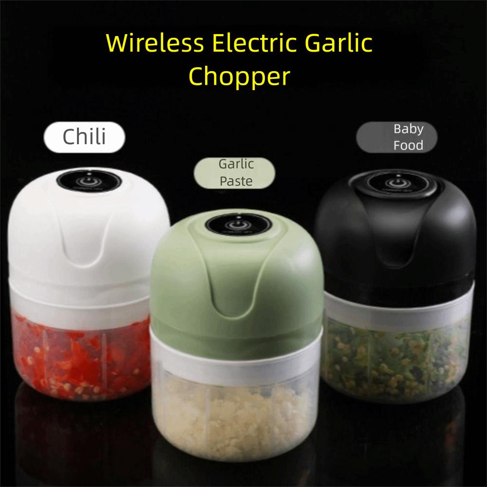 Vegetable Crusher Mini Food Chopper Wireless USB Meat Grinder Electric Garlic Chopper Kitchen