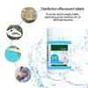 Pool Effervescent Tablets Swimming Pool Chlorine Tablet with Floating Chlorine Dispenser Box for Home Pool Tubs Spas