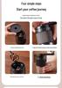 Manual Hand-Crank Coffee Bean Grinder for Home and Outdoor Use