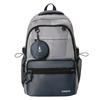 Schoolbag trendy cool versatile large capacity men's junior high school high school student schoolbag grades 1-1 outdoor travel backpack women