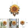 Sunflower Acrylic Window Hanging Decorative Art For Home Living Room Decor