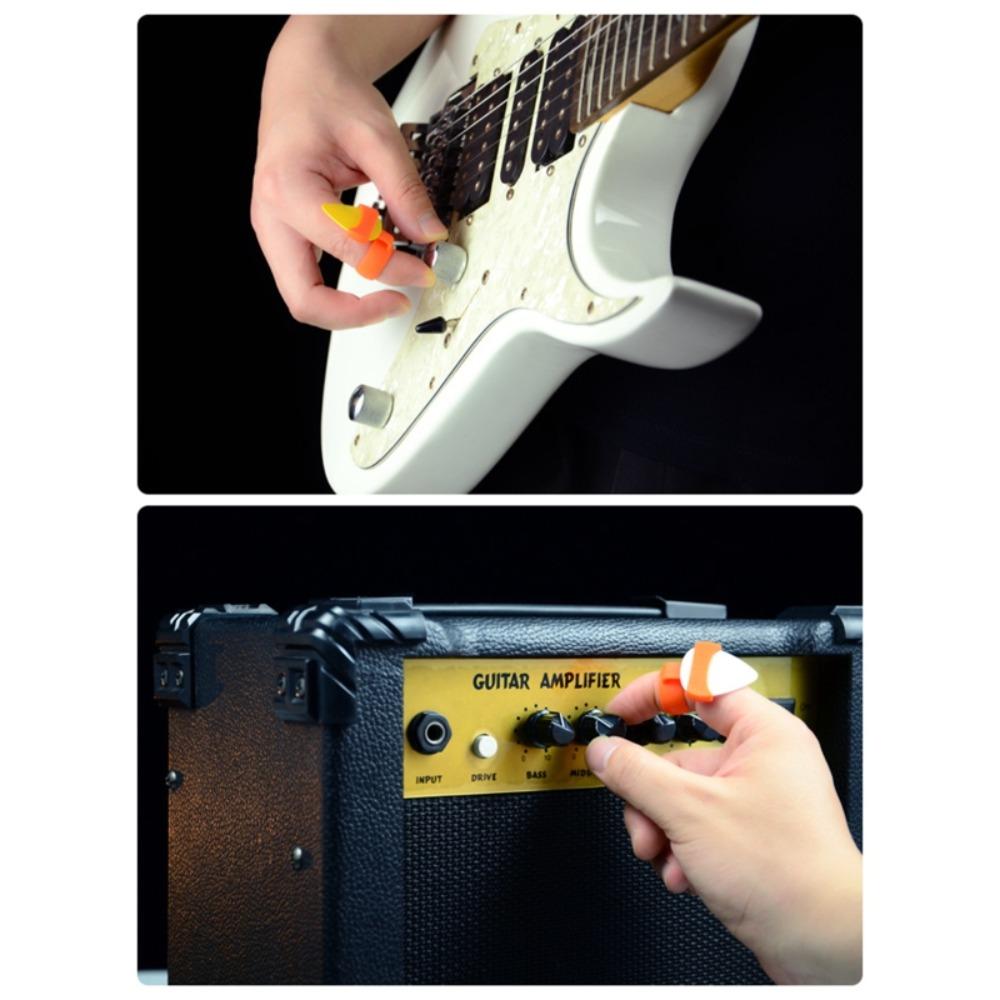 Tool Guitar Storage Cover Finger Cover Guitar Plectrums Guitar Picks Holder Guitar Pick Finger Cots