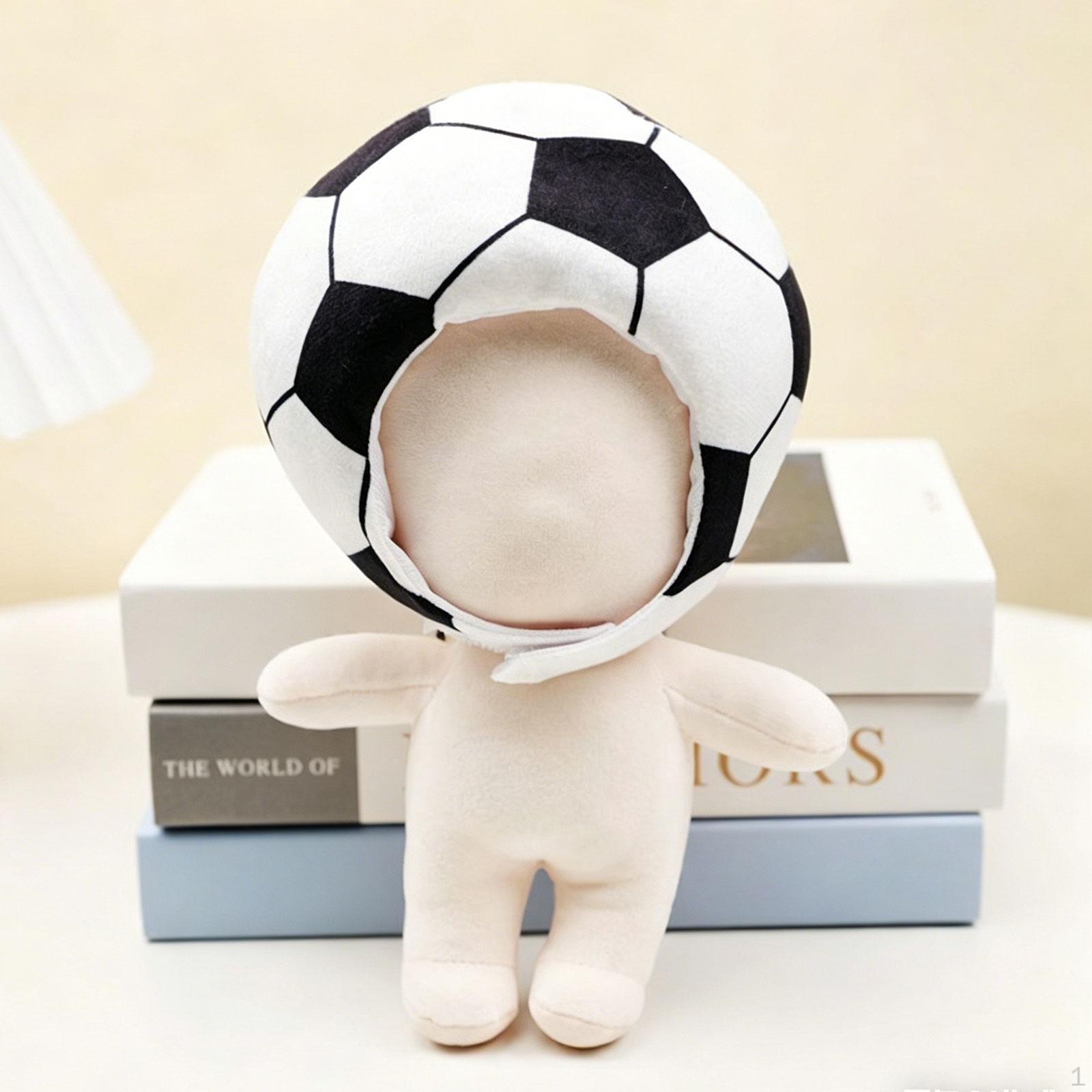 

Football Doll Headgear Hat Headwear for Girls Funny Unique Cartoon Headpiece Dress up