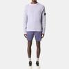 Stone Island Elastic Badge Swim Shorts Men swimwear Lavender K1S15B1000-09S0043-V0047