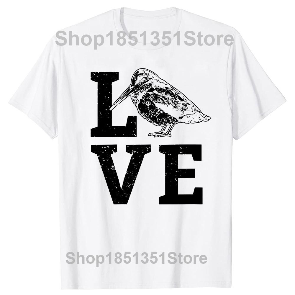 Hunting Woodcock Bird Retro Funny Phone Calls Hunter Tee Tops Round Neck ShortSleeve Fashion Tshirt Clothing Casual Tshirts