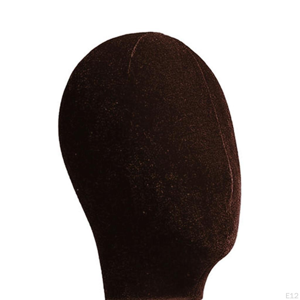 Head Model ,Display Rack Stand Wig Hat Adjustable, Stainless Steel Fashion Detachable