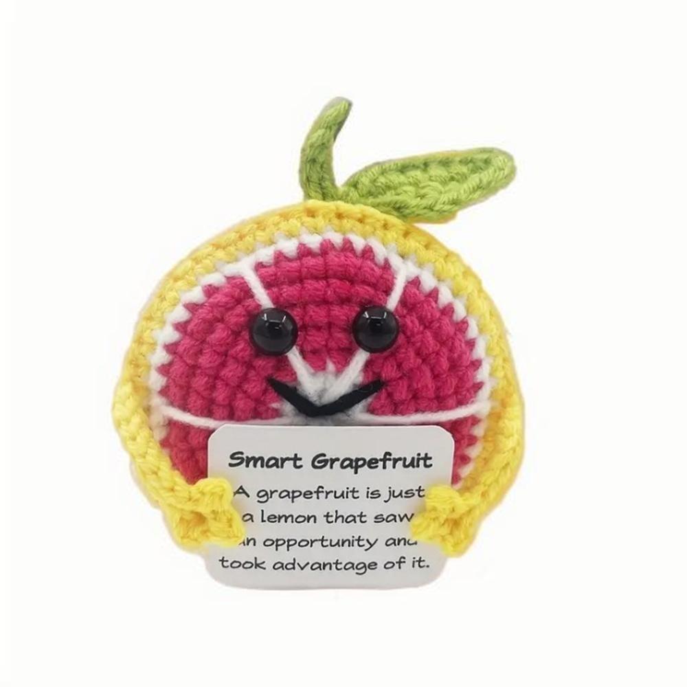 Funny Positive Cute Emotional Support Crochet Novelty Encouragement Gift