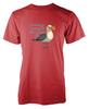 Bnwt Be As Happy As A Seagull With French Fries Adult TShirt Funny Bird Lover