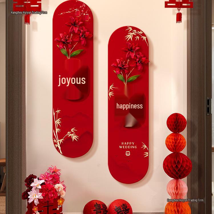 Hochzeitsgeschenk & Wohnzimmer Wanddekorationspaneel - Perfekt für neues Zuhause, Sofa-Hintergrund und Eingangsbereichsdekor